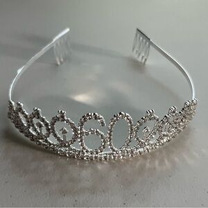 Elegant Silver 60th Birthday Tiara